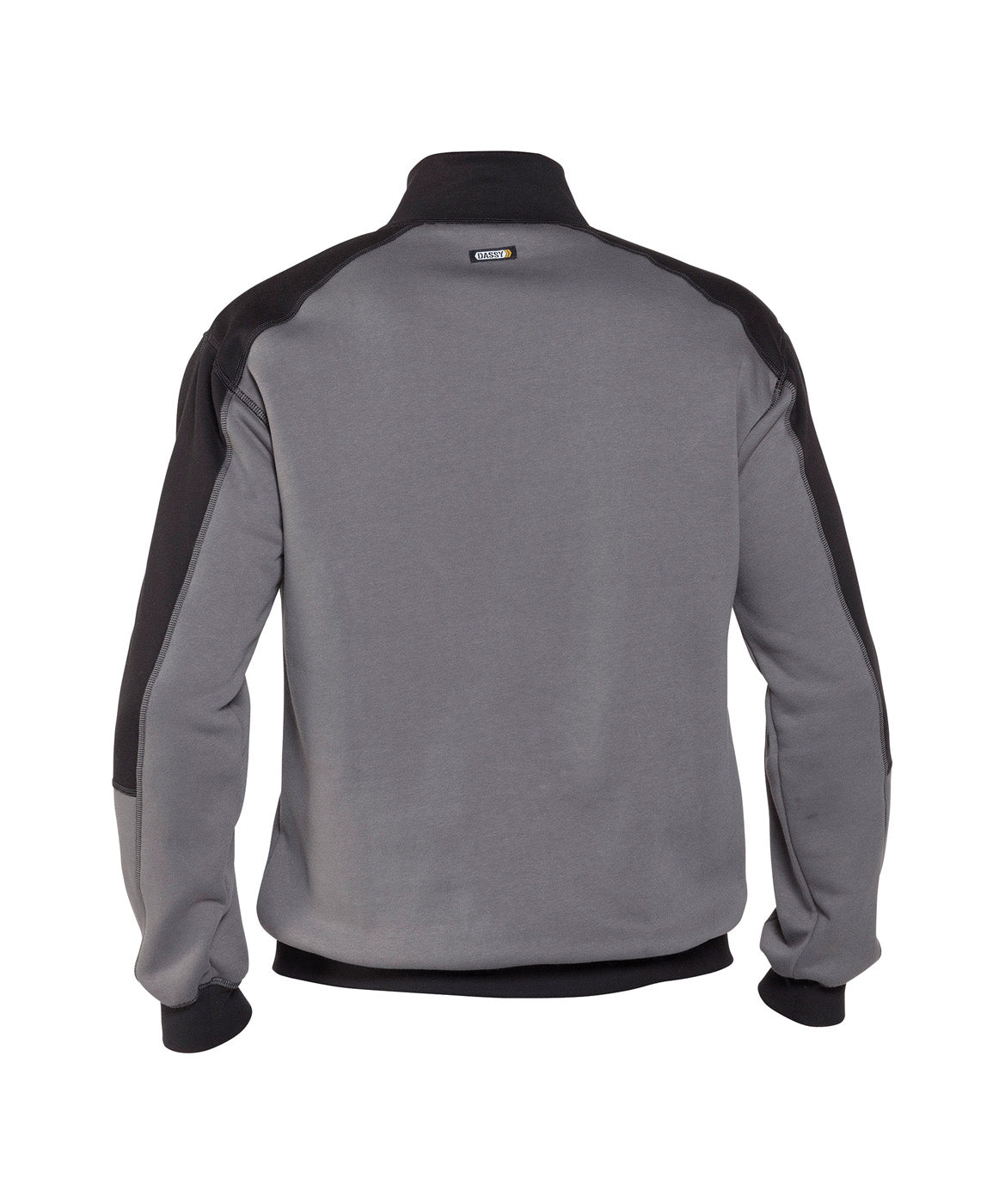 DASSY® Basiel Zweifarbiges Sweatshirt zementgrau/schwarz