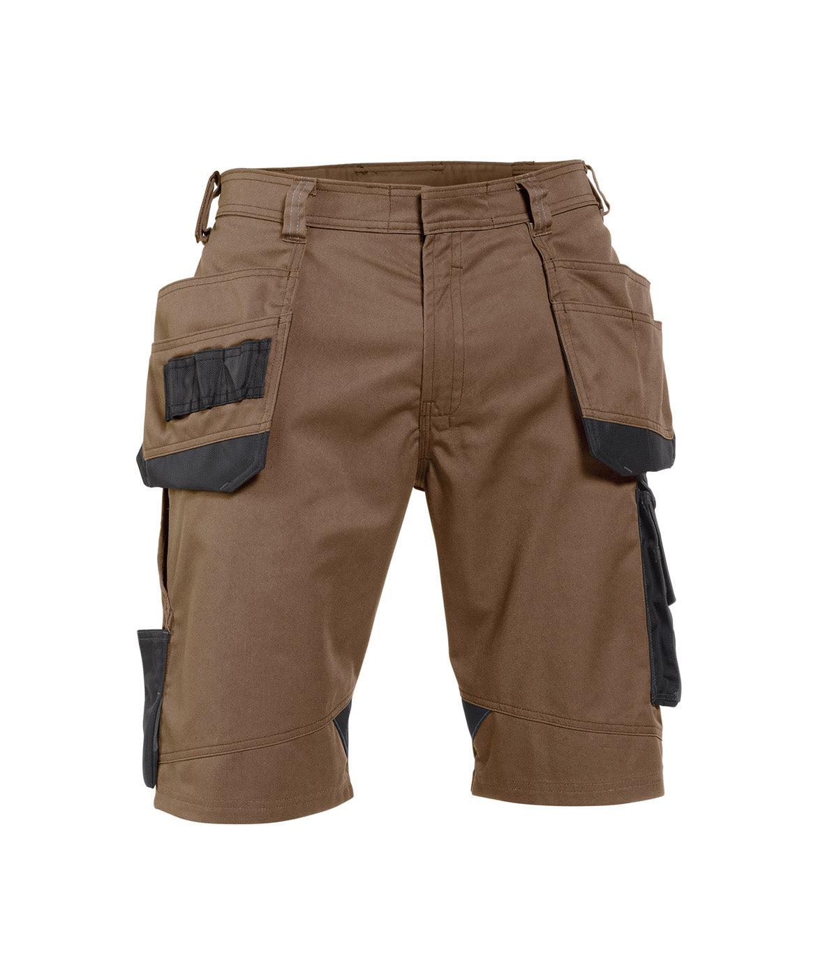 DASSY® Bionic Multitaschen-Short lehmbraun/anthrazitgrau