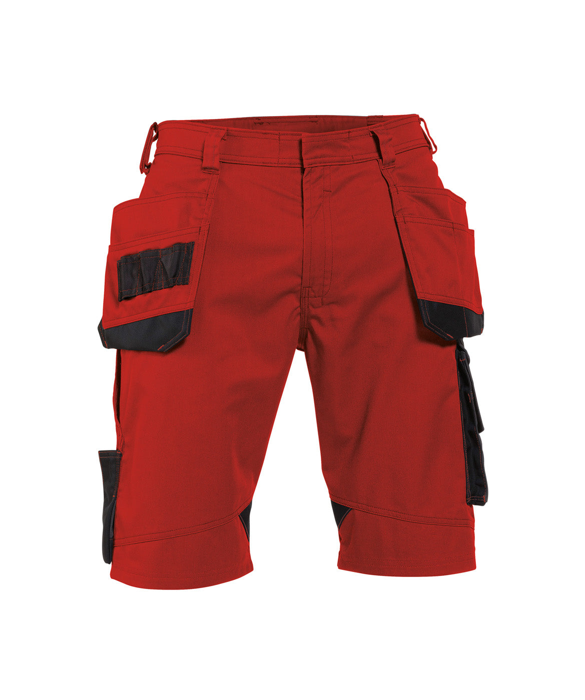 DASSY® Bionic Multitaschen-Short rot/schwarz