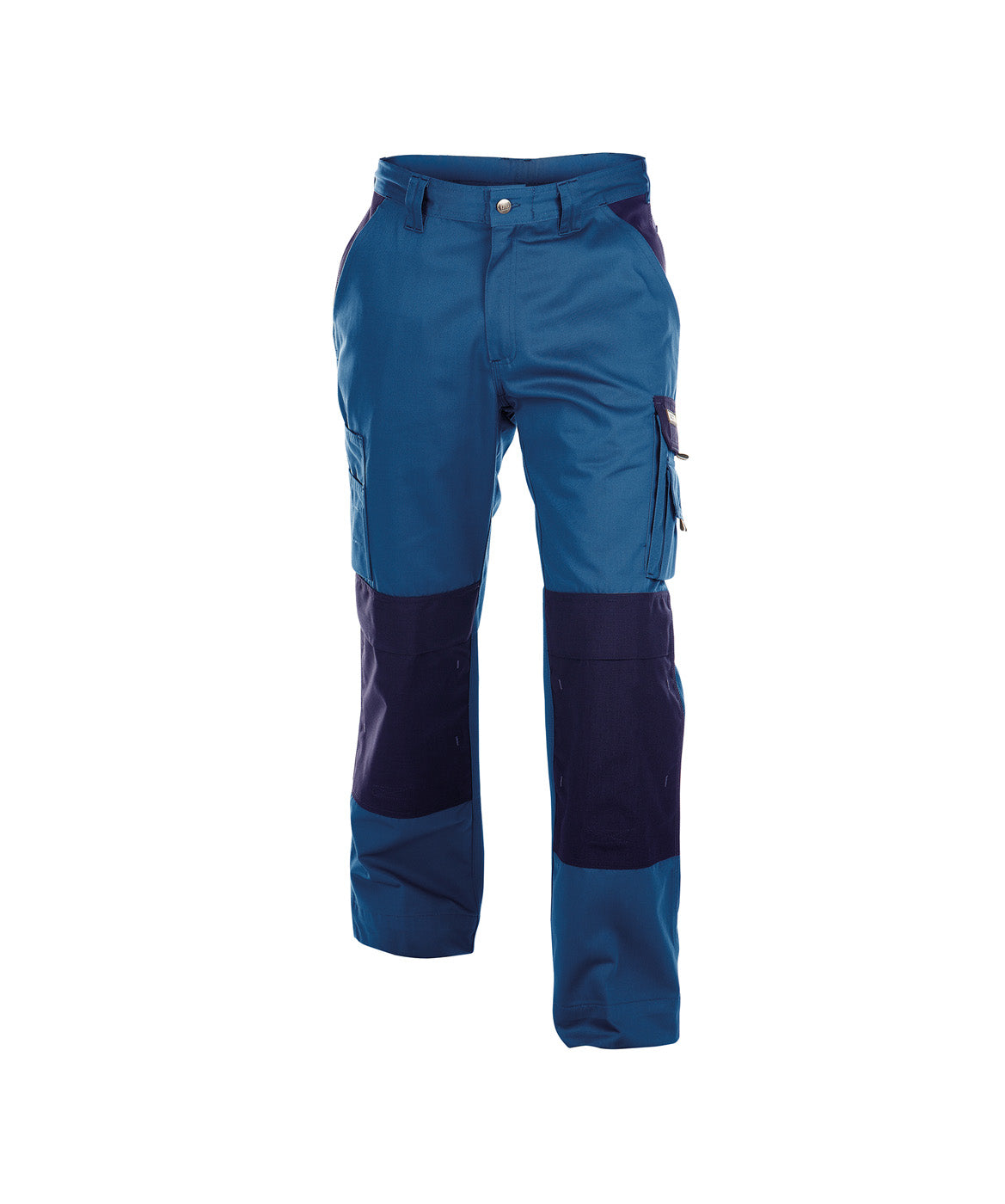 DASSY® Boston Zweifarbige Bundhose mit Kniepolstertaschen kornblau/dunkelblau