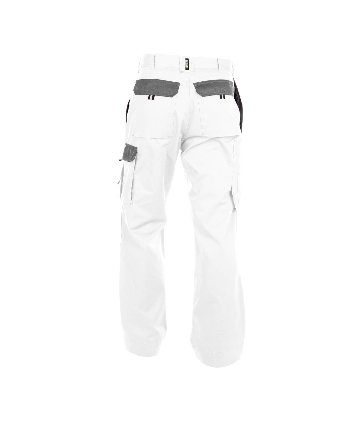 DASSY® Boston Zweifarbige Bundhose mit Kniepolstertaschen weiß/zementgrau