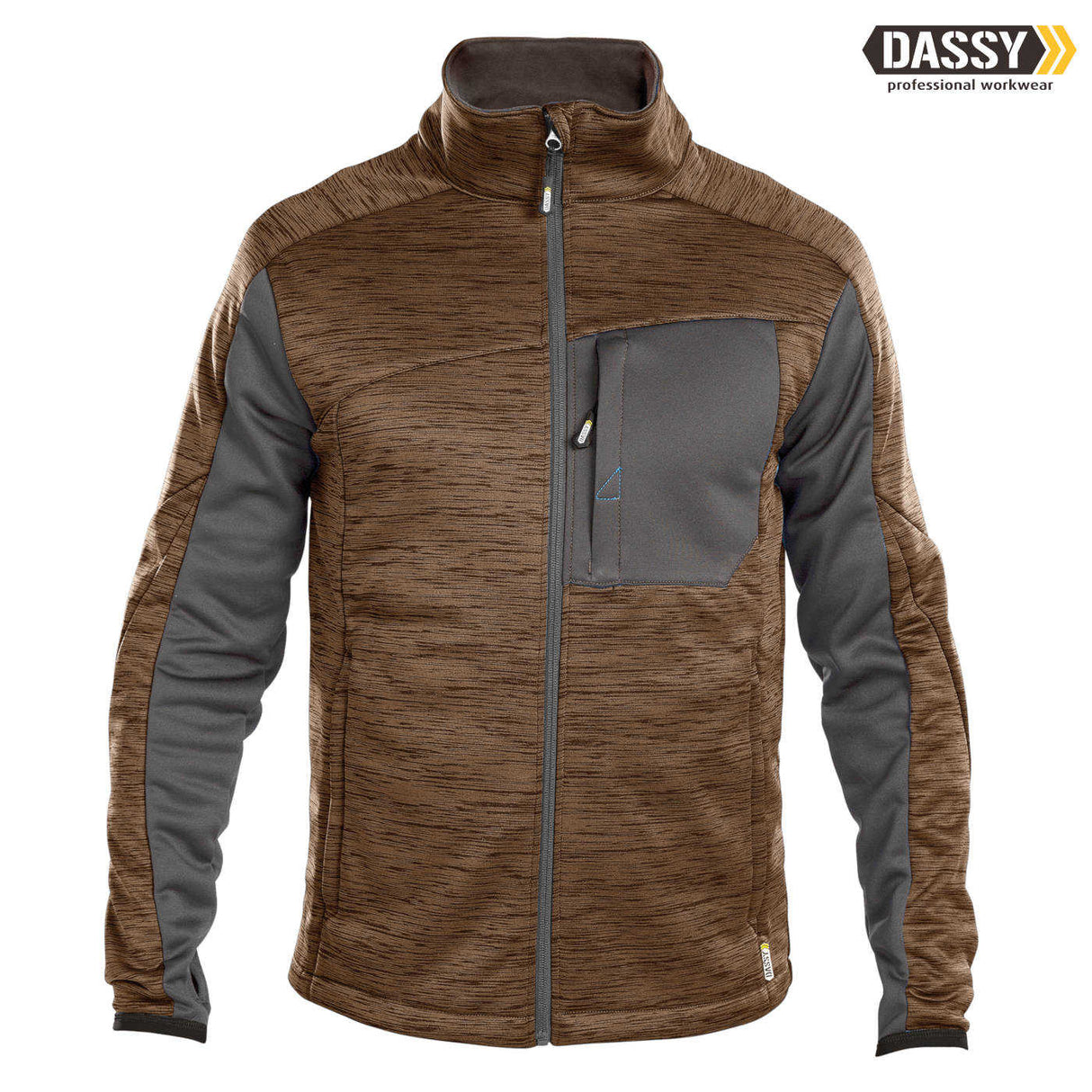 Fleecejacke Dassy Convex Midlayer lehmbraun