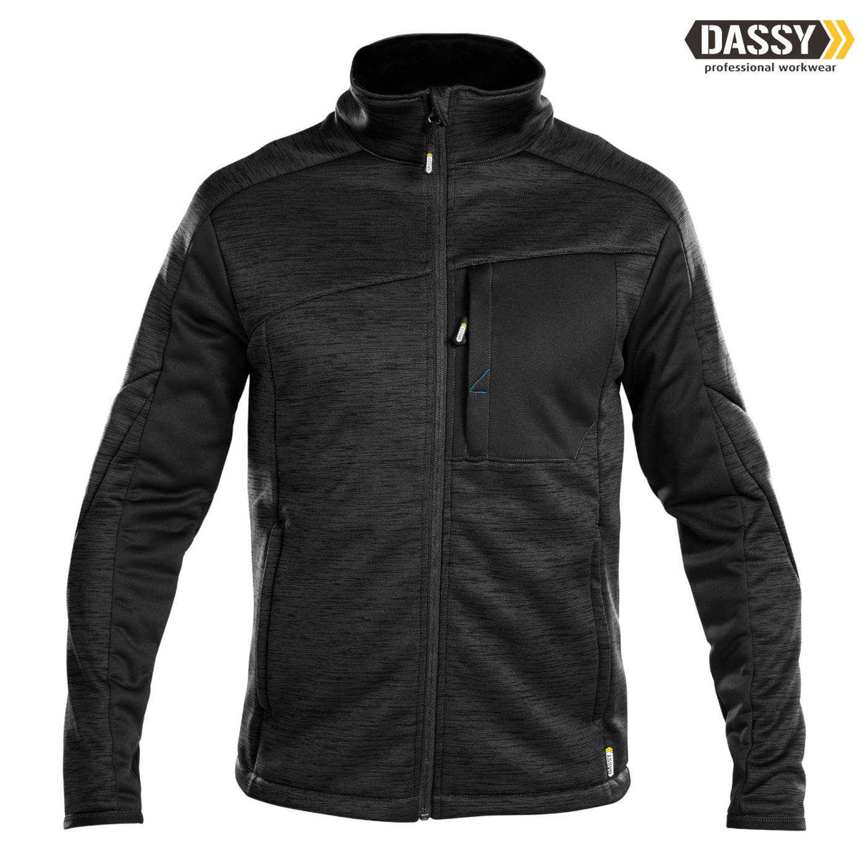 Fleecejacke Dassy Convex Midlayer schwarz