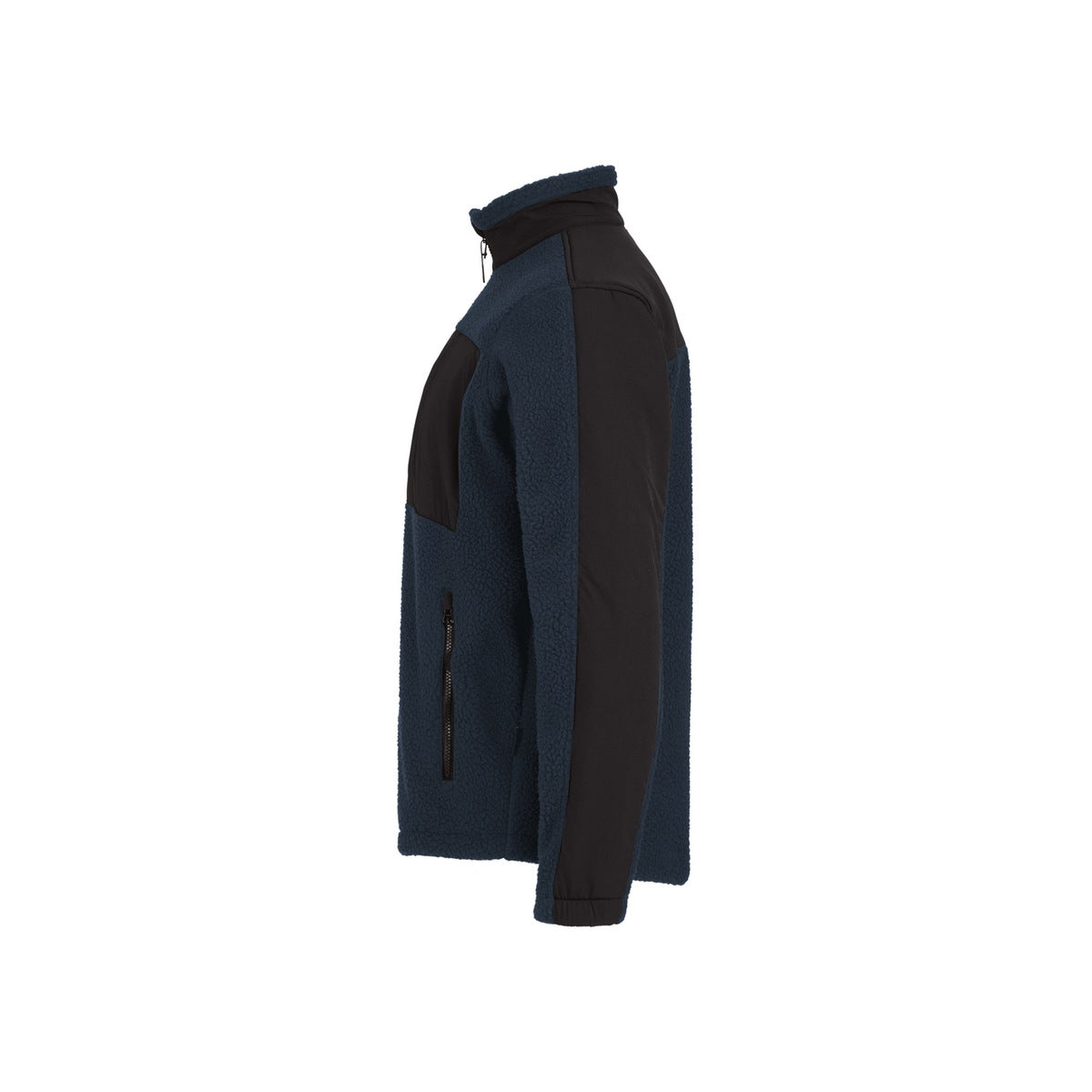 DASSY Haven 550005 Teddyfleecejacke Nachtblau/Schwarz – seite