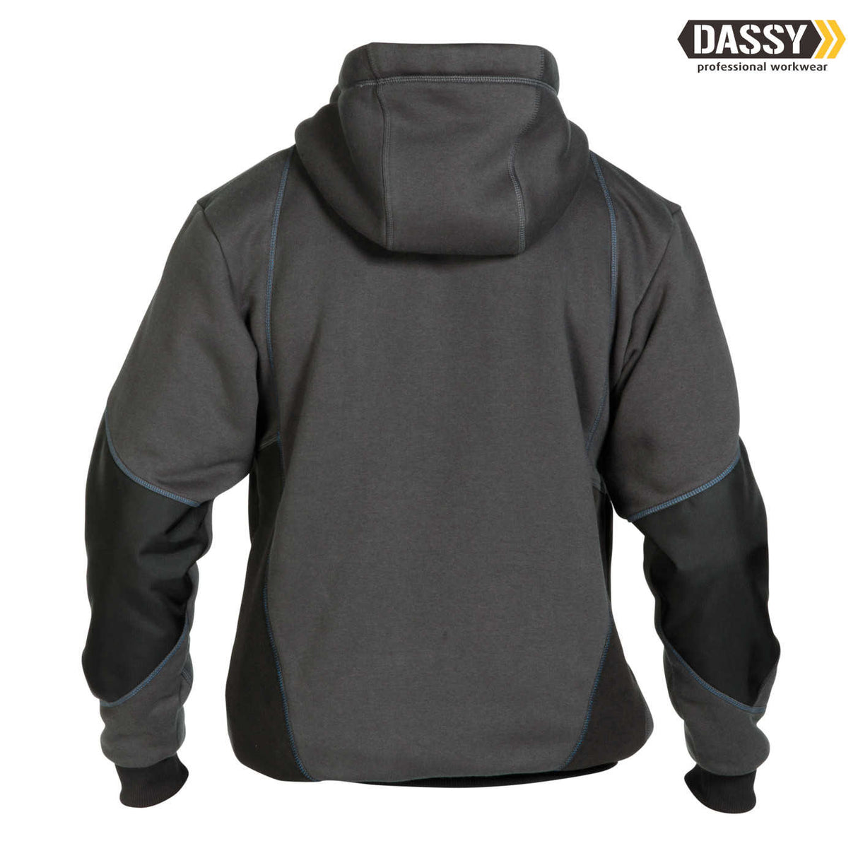 DASSY Pulse Sweatshirt-Jacke grau schwarz