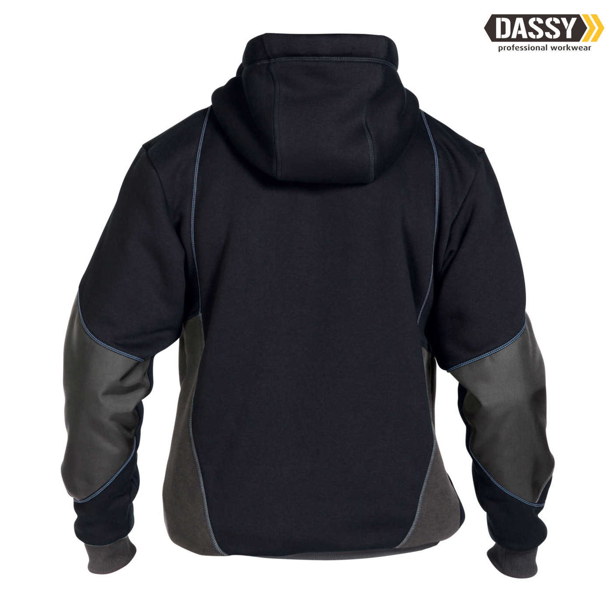 DASSY Pulse Sweatshirt-Jacke nachtblau grau