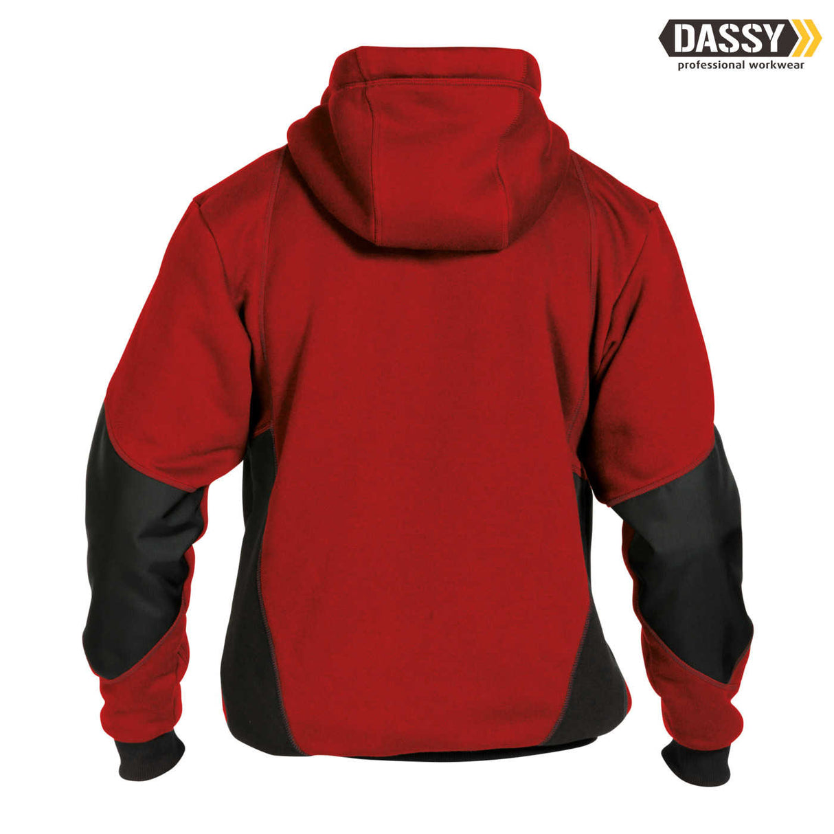 DASSY Pulse Sweatshirt-Jacke rot schwarz