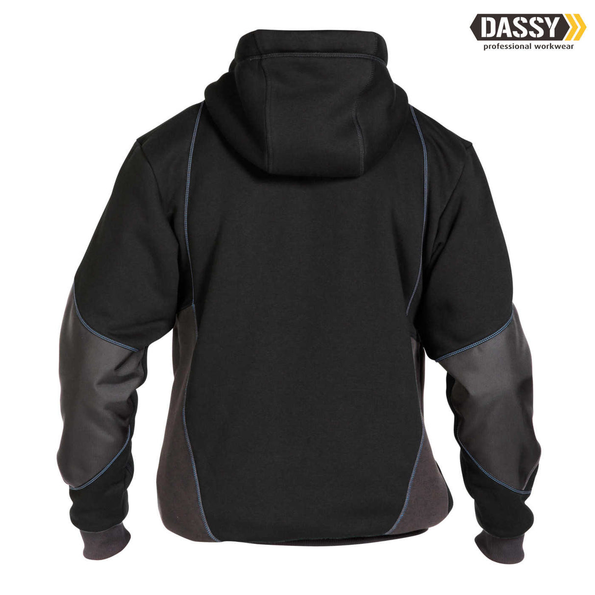 DASSY Pulse Sweatshirt-Jacke schwarz grau