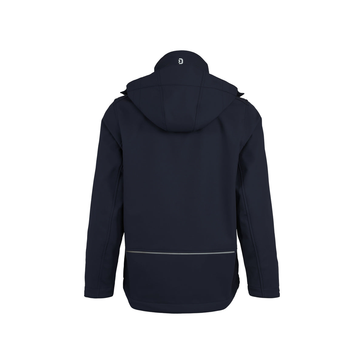 DASSY PURE 300597 Softshelljacke Nachtblau – Rückansicht