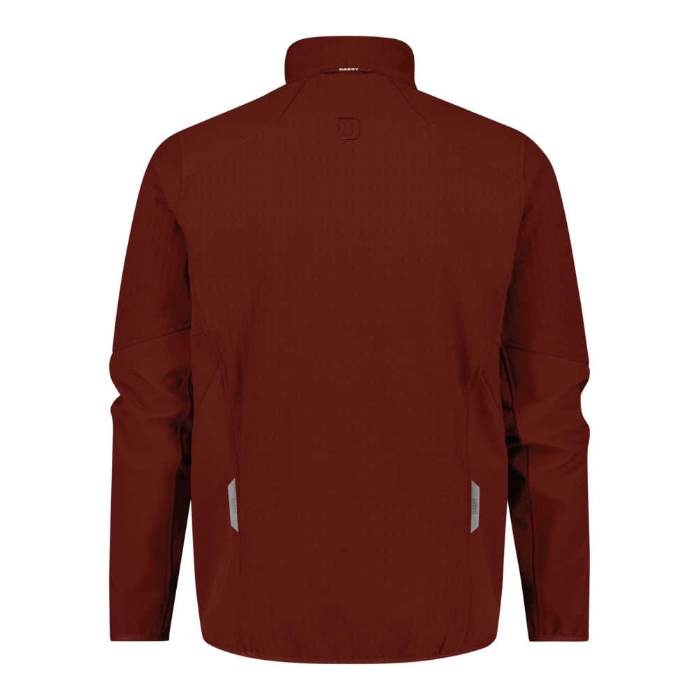 Dassy Sintra Midlayer Jacke Vivid ziegelrot