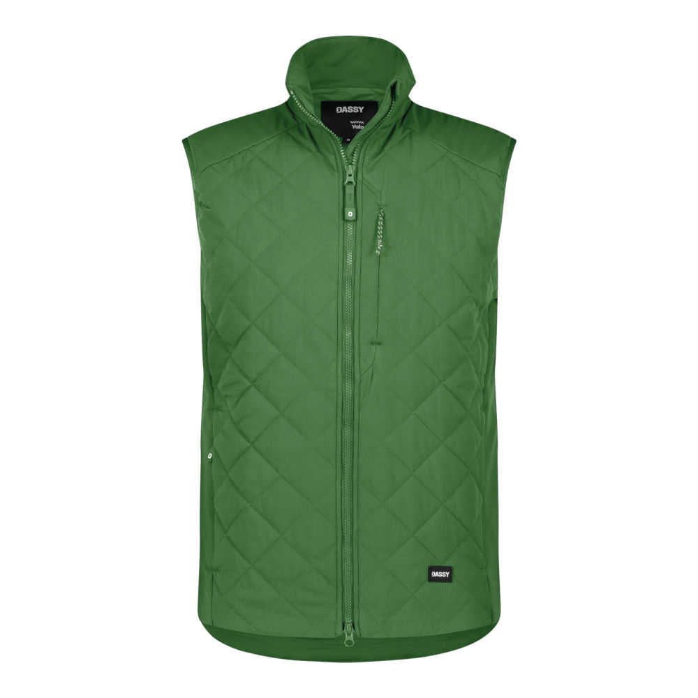 Dassy Yala Winterweste Vivid grün