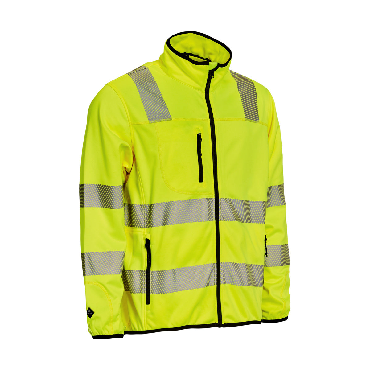ELKA Visible Xtreme 150015R Warnschutz-Midlayer Warngelb – Vorderansicht