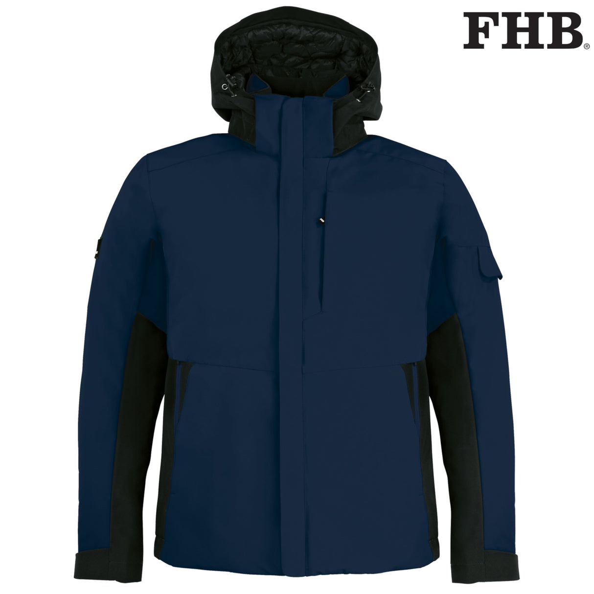 FHB GEORG Arbeitsjacke Primaloft Winterjacke marine schwarz