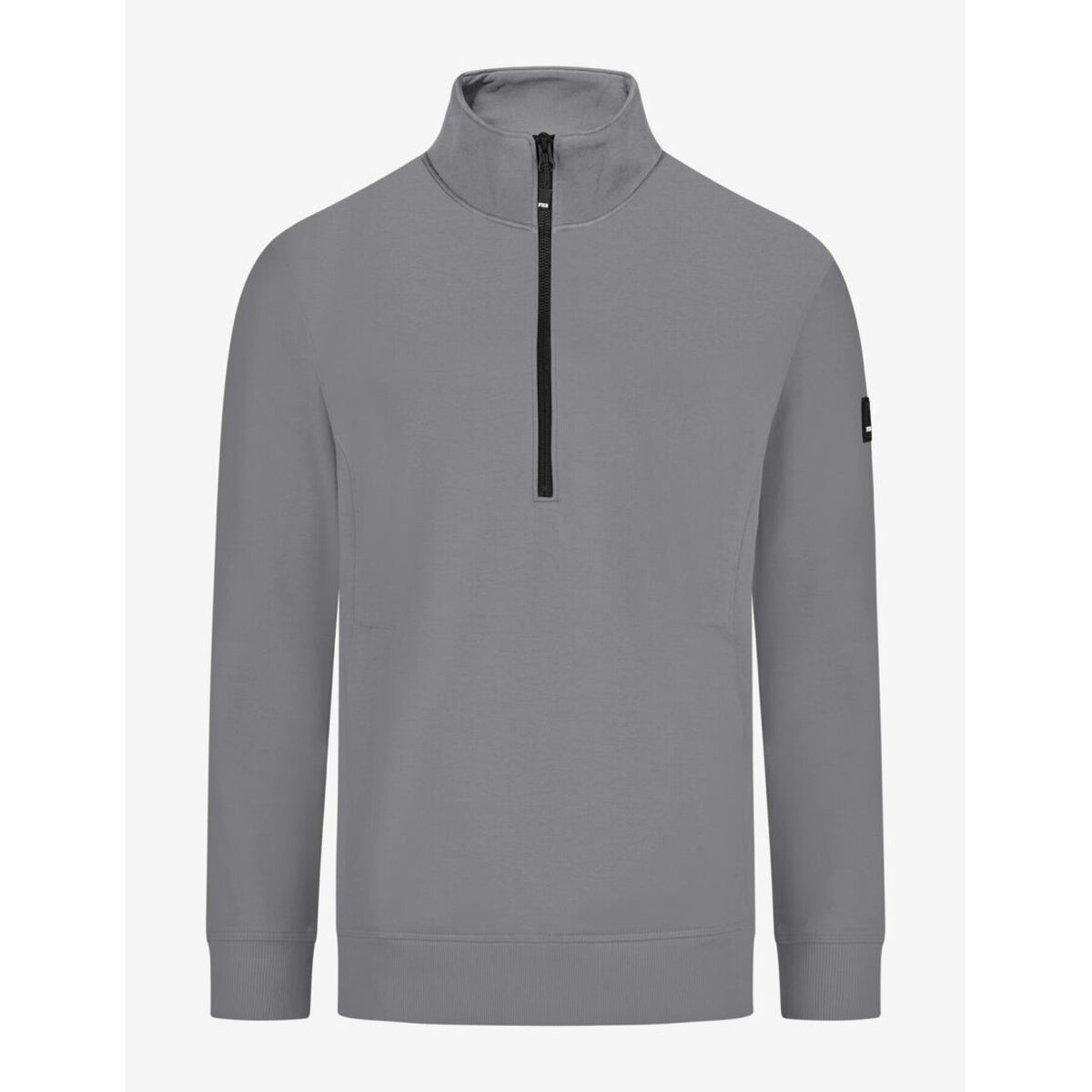 FHB KALLE 821150 Zip-Sweatshirt in Grau – Vorderansicht
