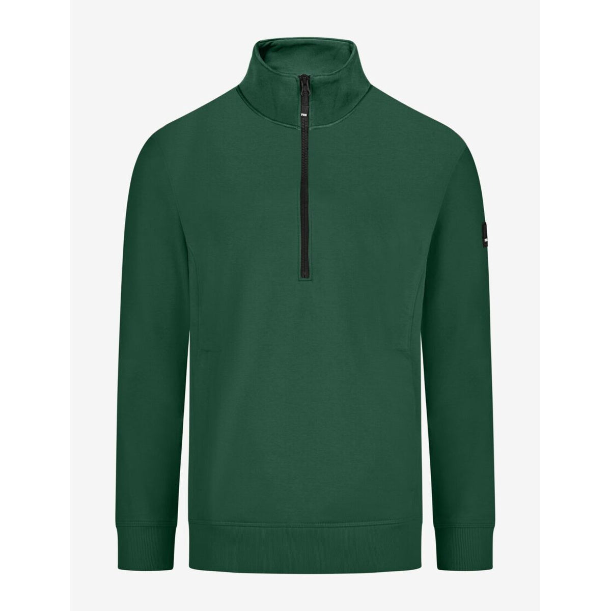 FHB KALLE 821150 Zip-Sweatshirt in Grün – Vorderansicht