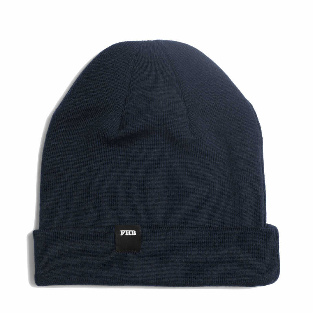 FHB WENDELIN Wollmütze marine