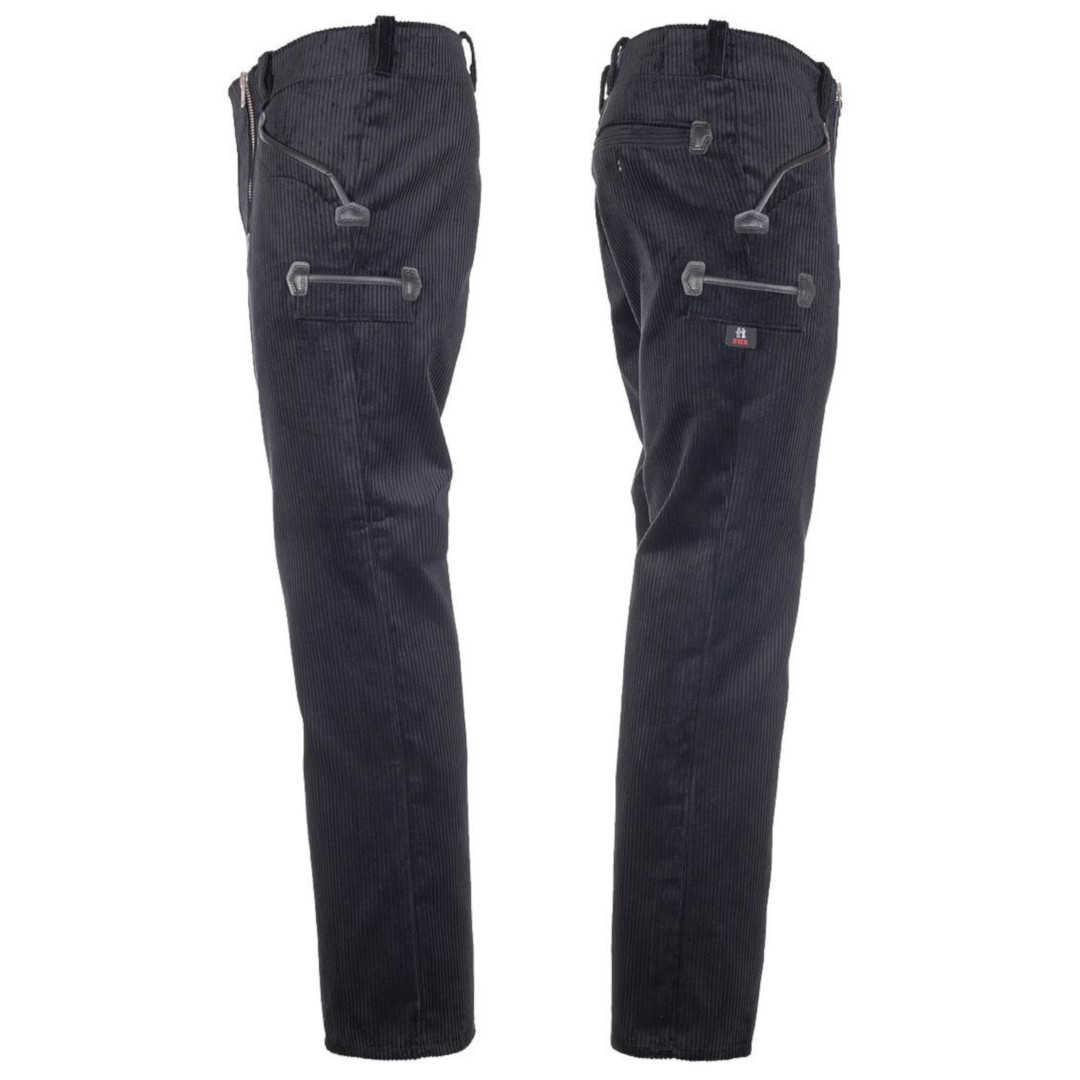 FHB PAUL Zunfthose Trenkercord schwarz