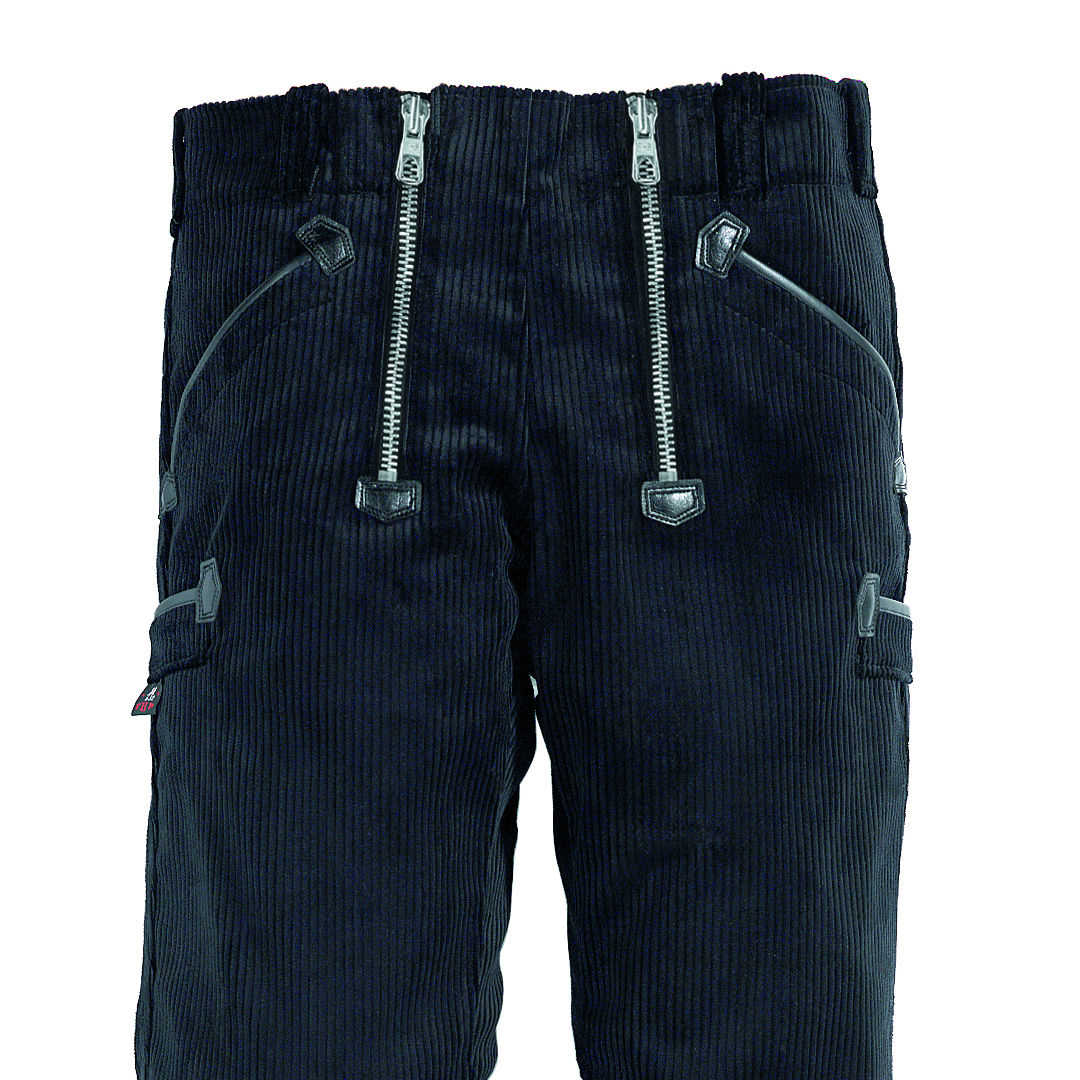 FHB PAUL Zunfthose Trenkercord schwarz