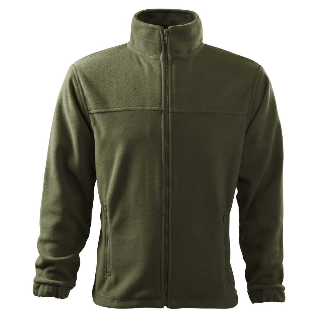 Fleecejacke Herren Oliv