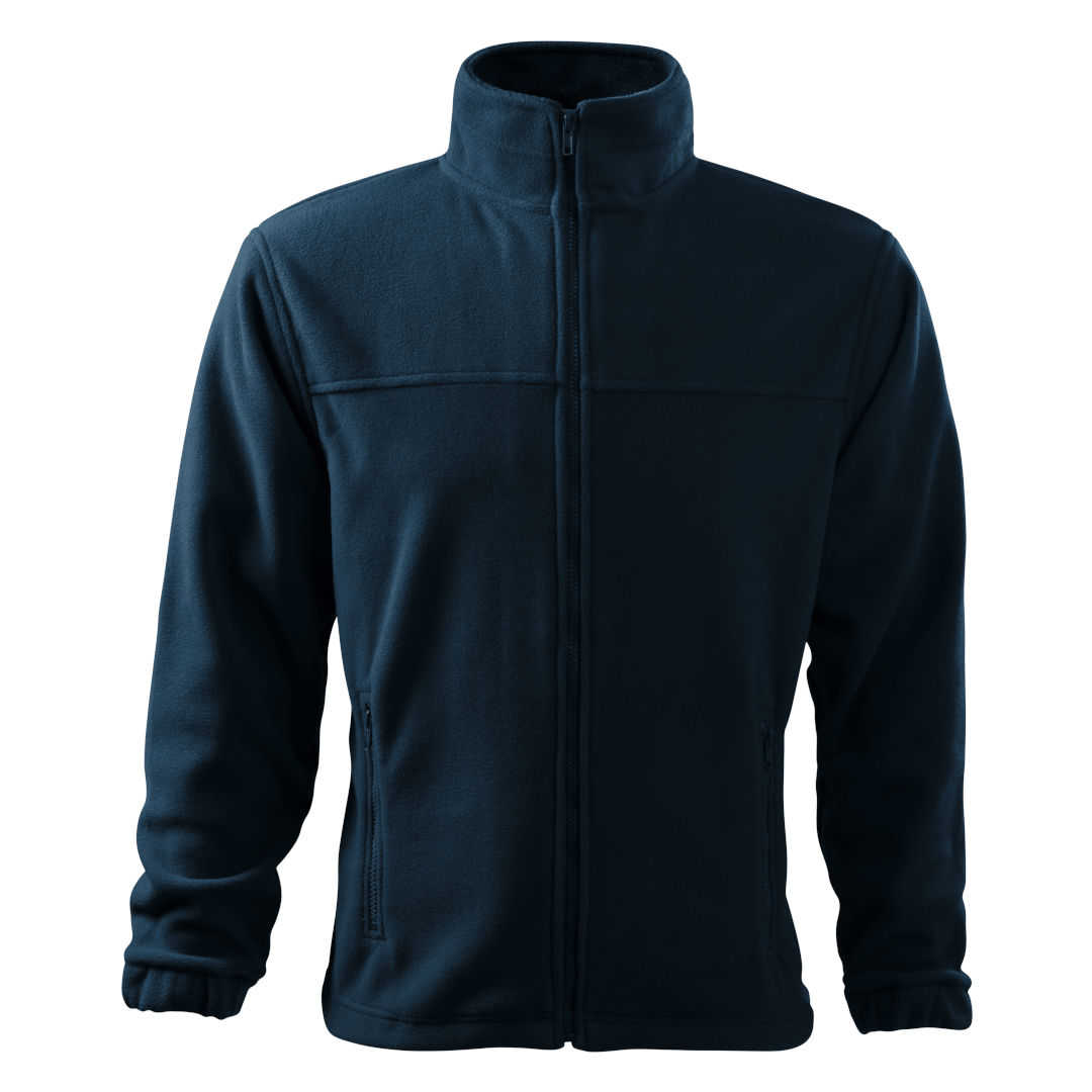 Warme Fleecejacke Herren dunkelblau