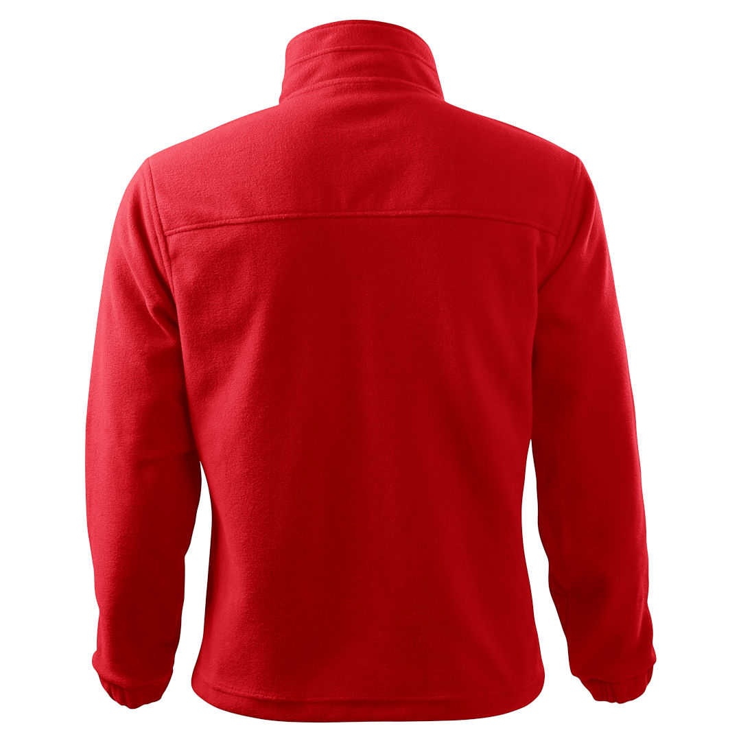 Warme Fleecejacke Herren rot