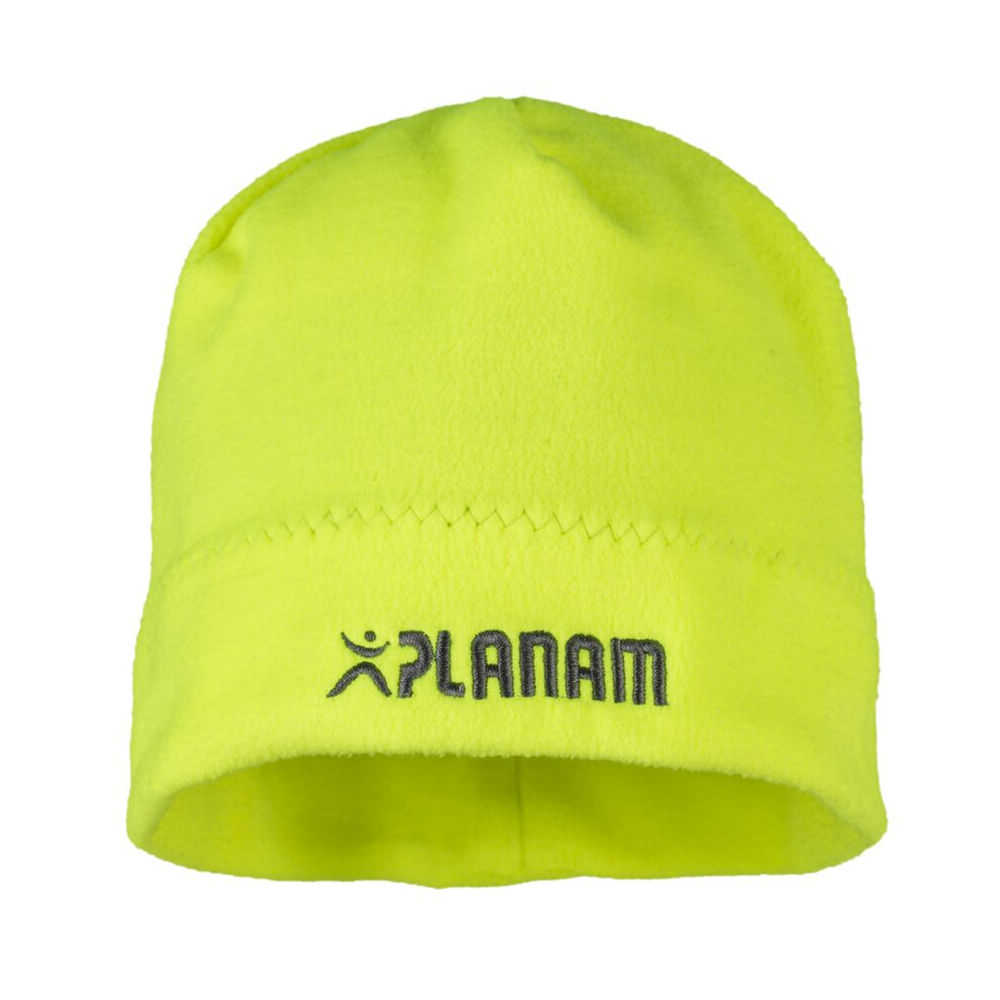 Planam Fleecemütze gelb