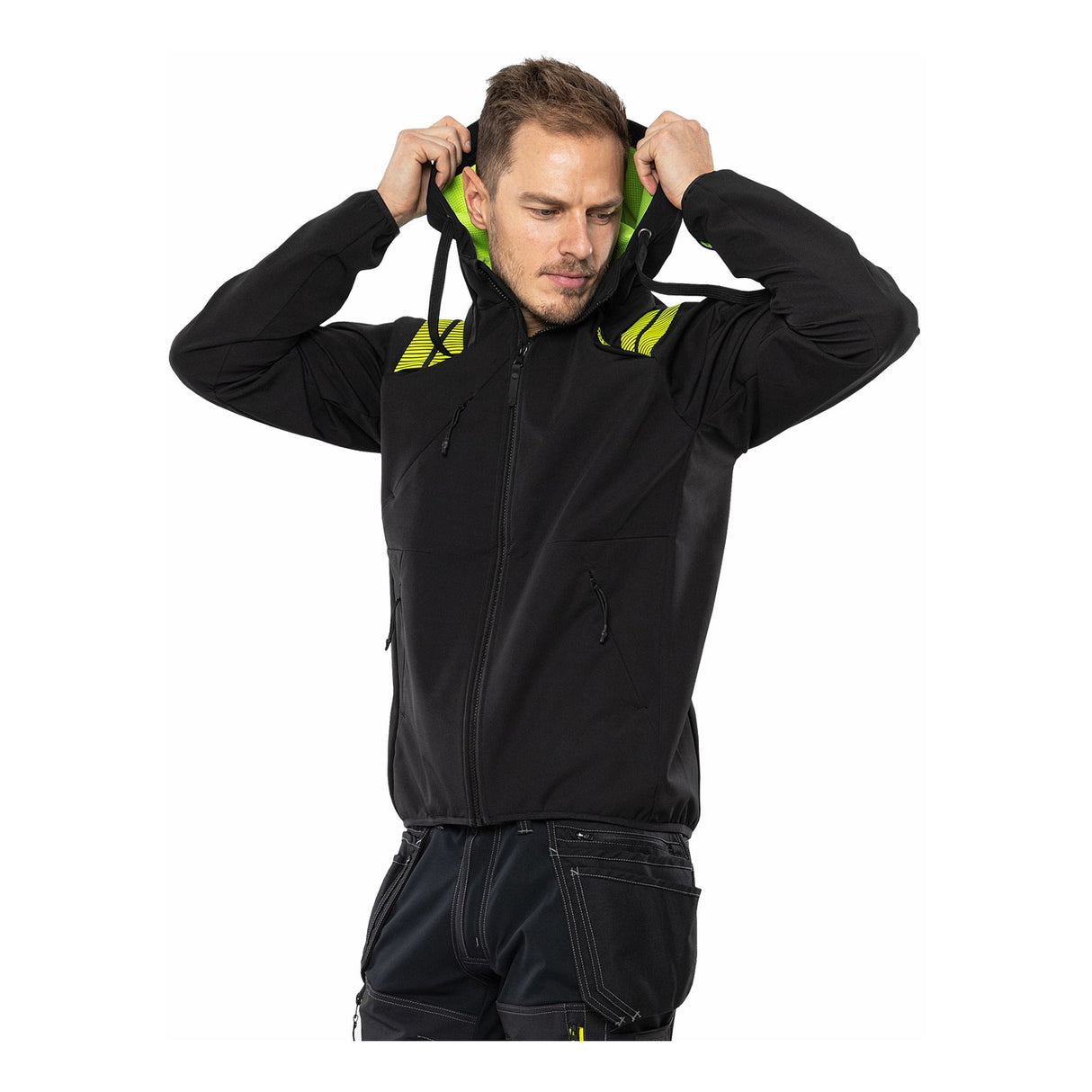 Fristads Softshell Jacke mit Kapuze 7461