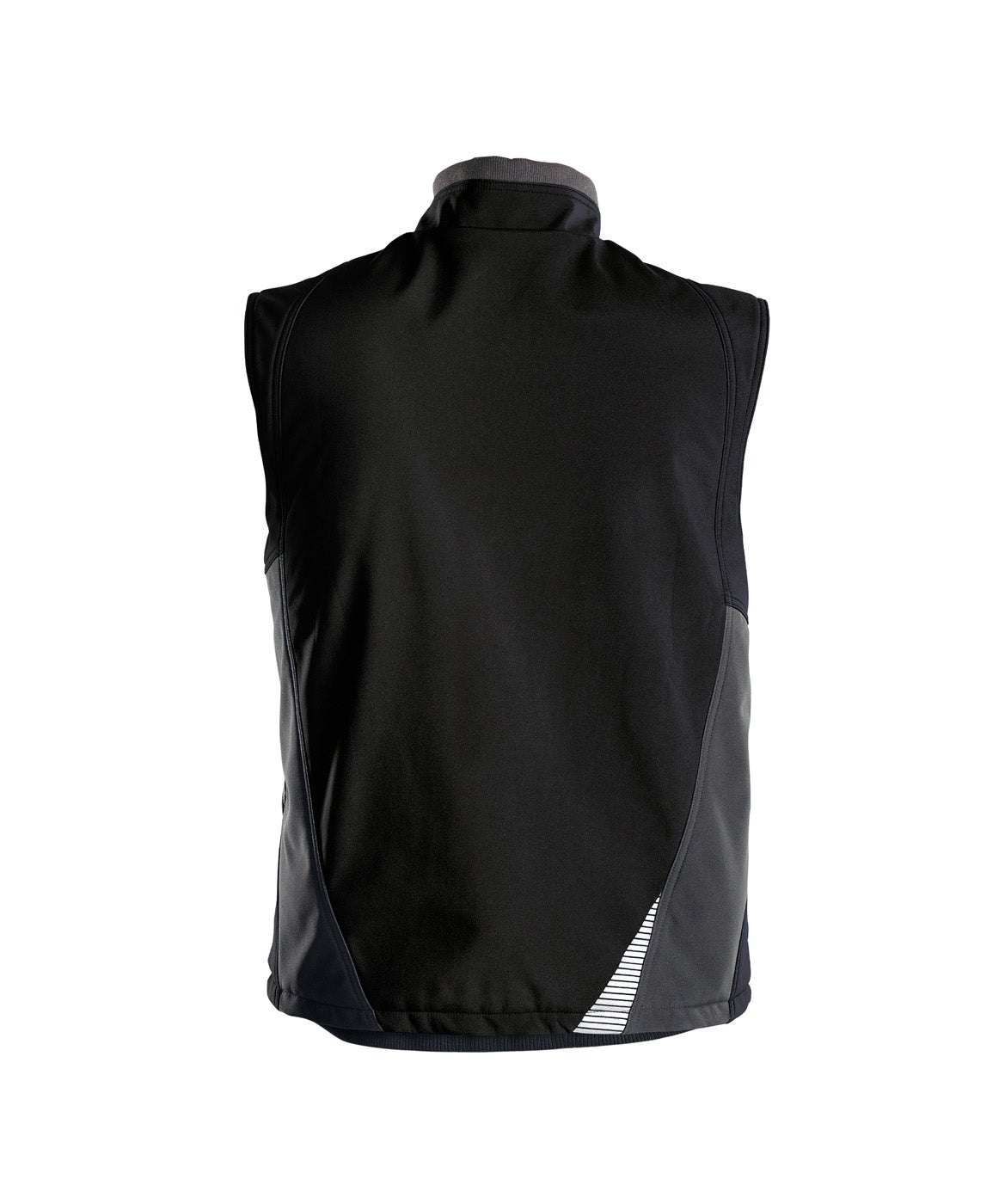 DASSY Fusion Softshell-Weste schwarz/anthrazitgrau