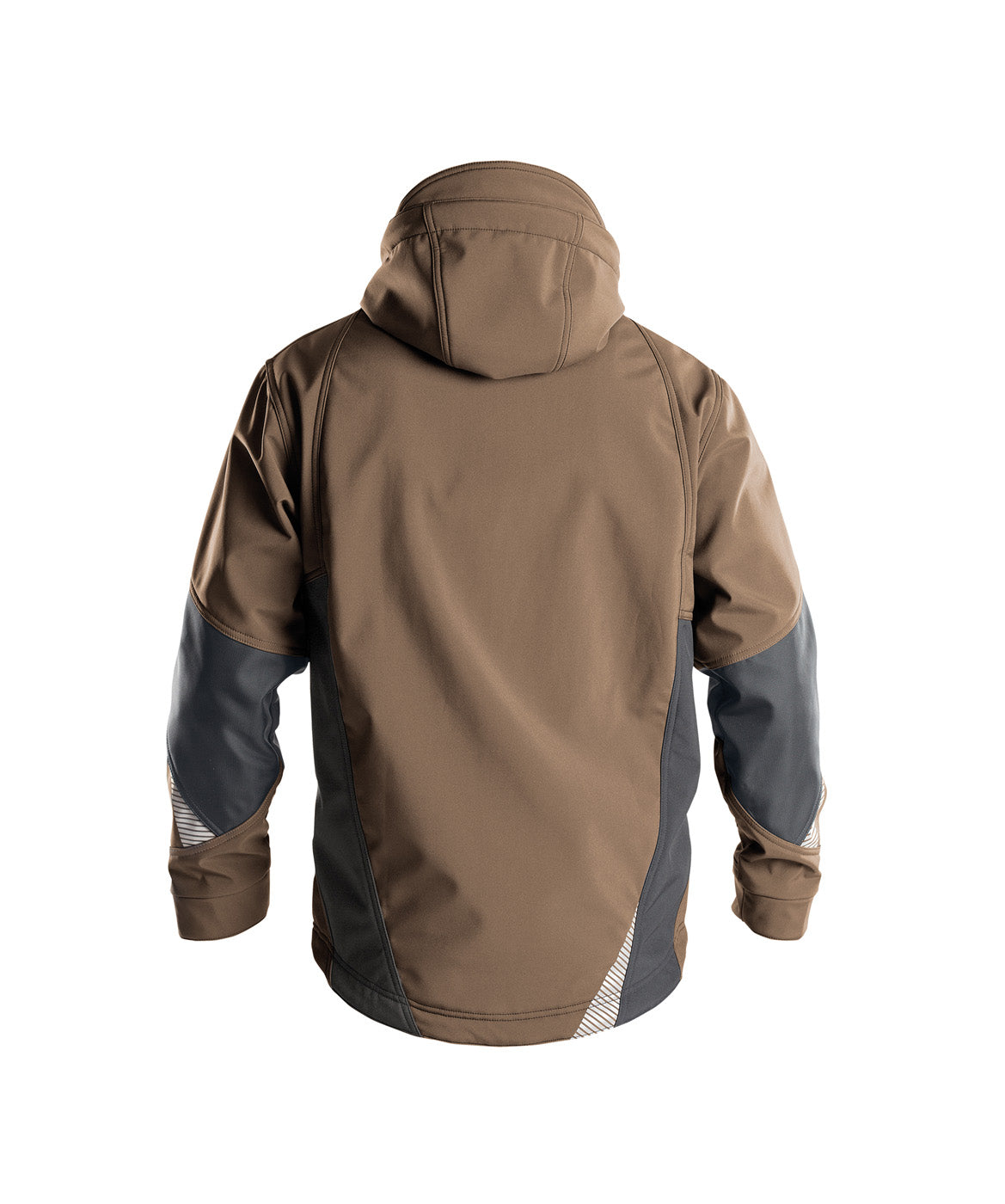DASSY® Gravity Softshell-Jacke lehmbraun/anthrazitgrau