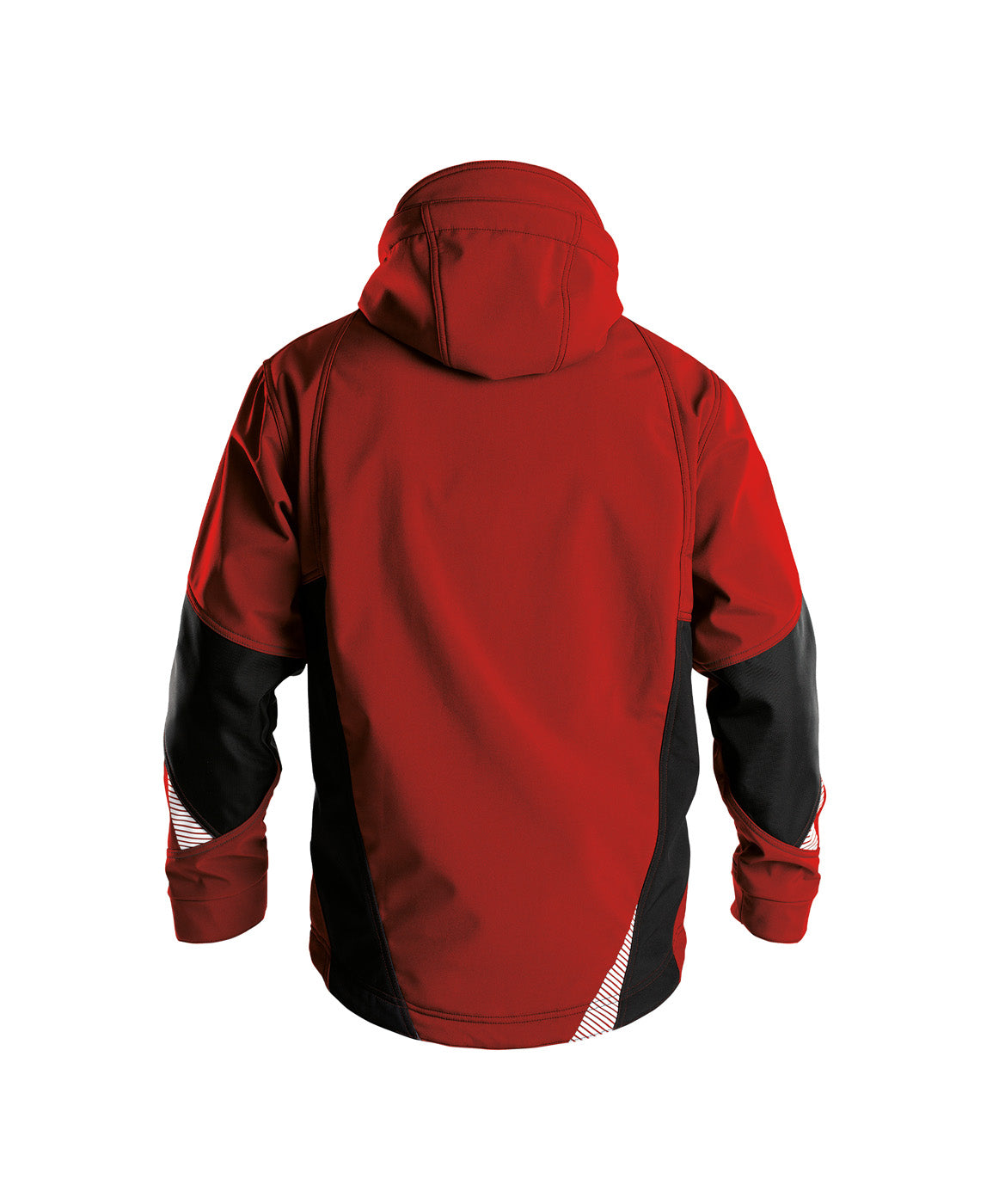 DASSY Gravity Softshell-Jacke rot-schwarz