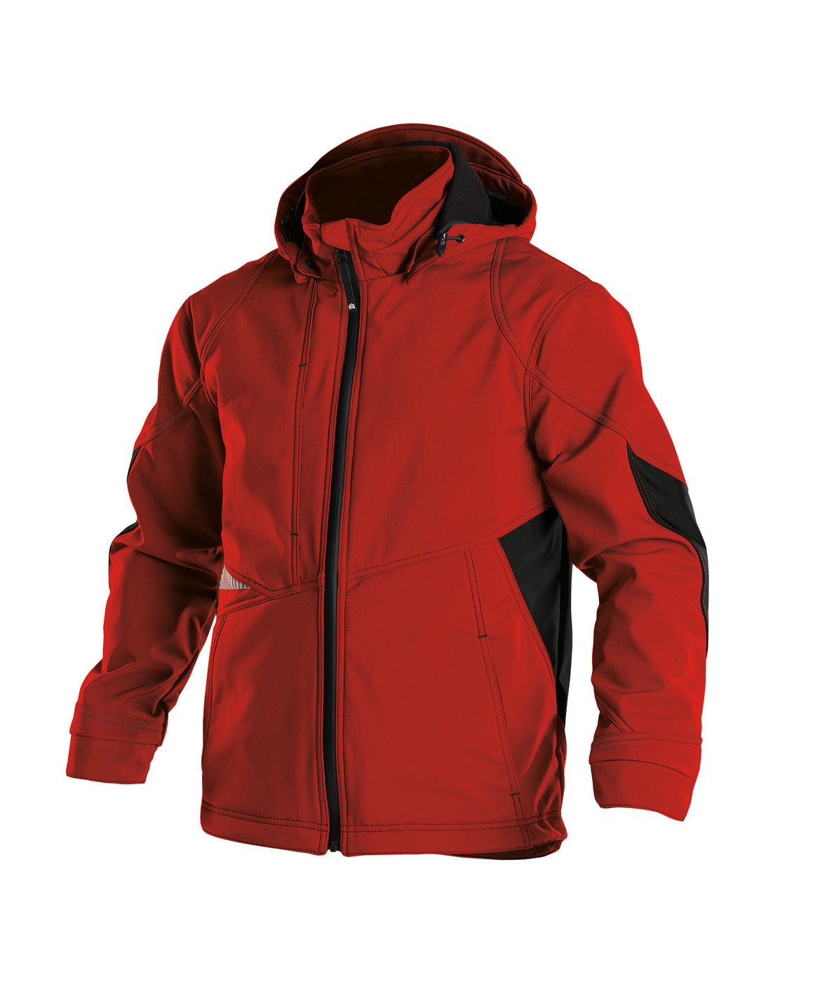 DASSY® Gravity Softshell-Jacke rot/schwarz