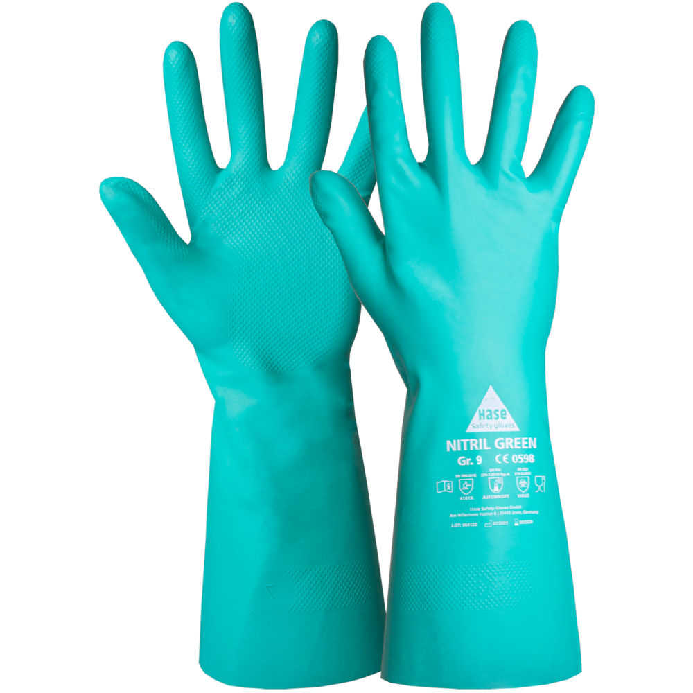 Hase Nitril Green Chemikalienschutzhandschuhe