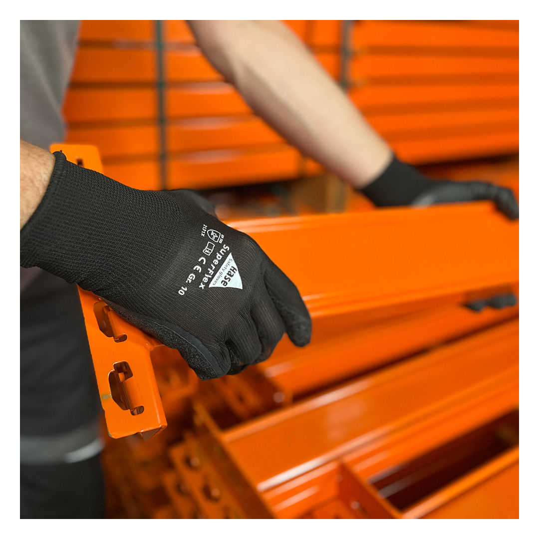 Hase SuperFlex Black Montagehandschuhe