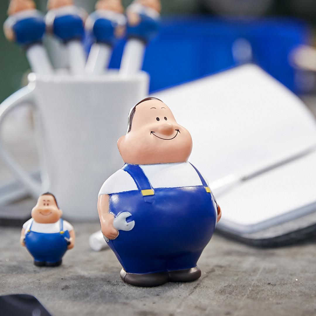 Herr Bert Schrauber blau