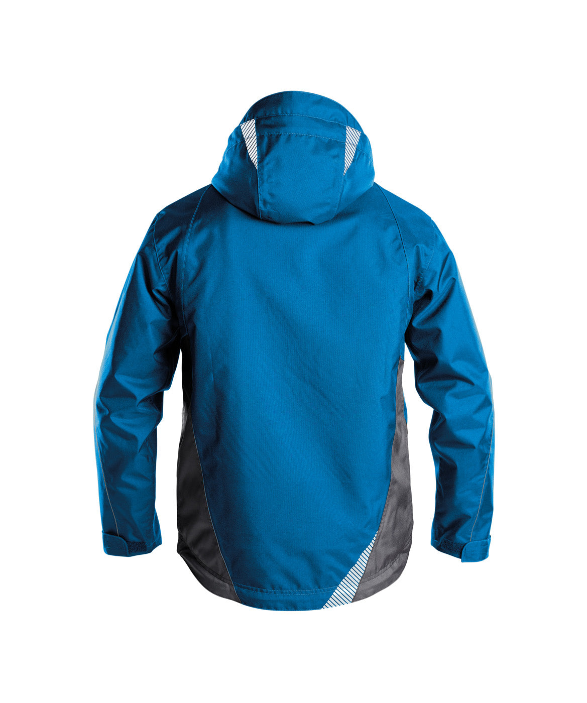 DASSY® Hyper Wasser- und winddichte Arbeitsjacke azurblau/anthrazitgrau
