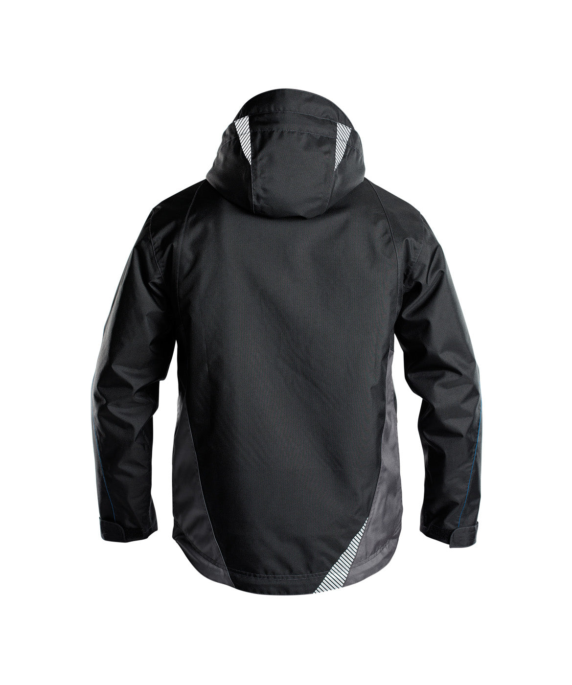DASSY® Hyper Wasser- und winddichte Arbeitsjacke schwarz/anthrazitgrau