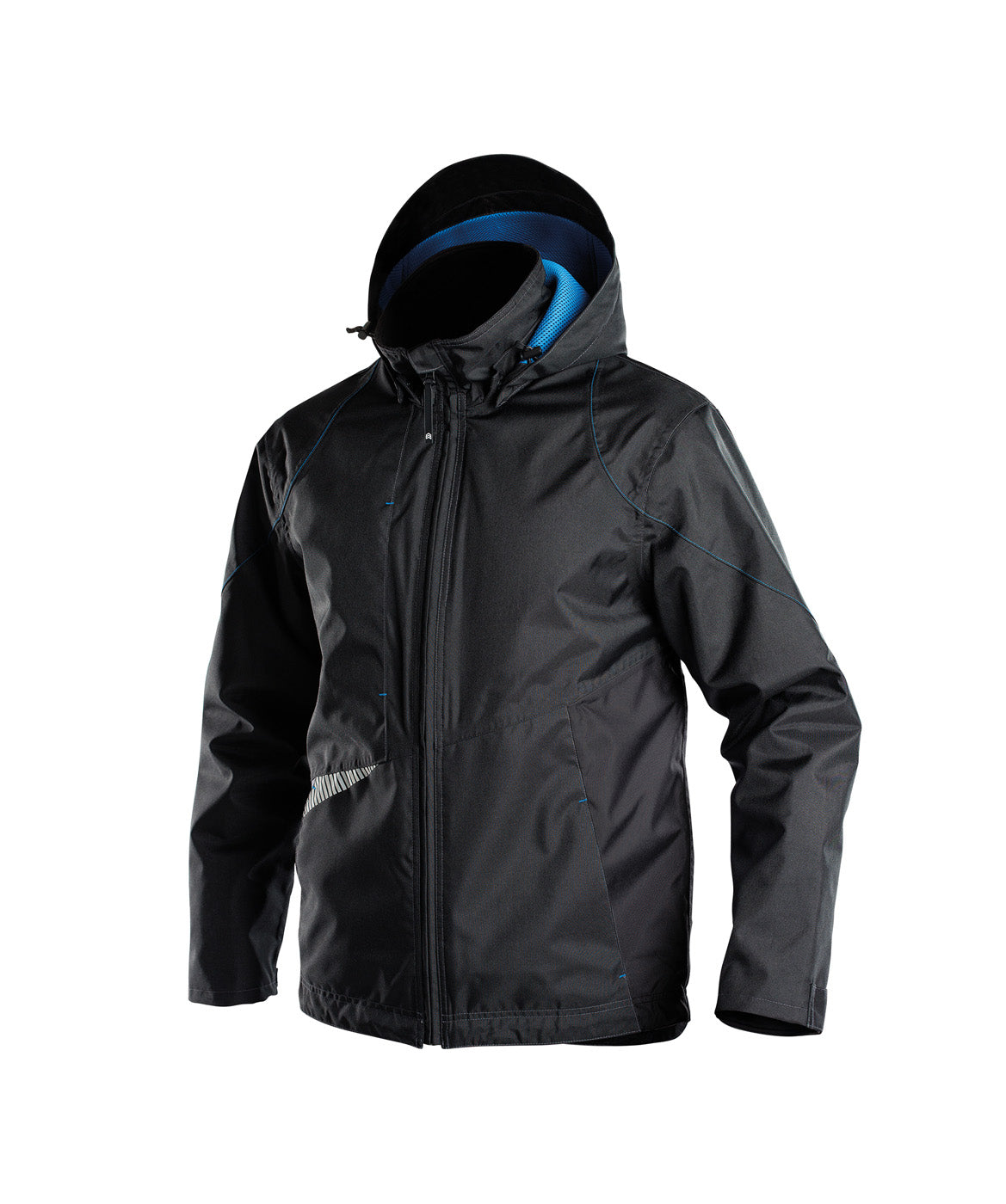 DASSY® Hyper Wasser- und winddichte Arbeitsjacke schwarz
