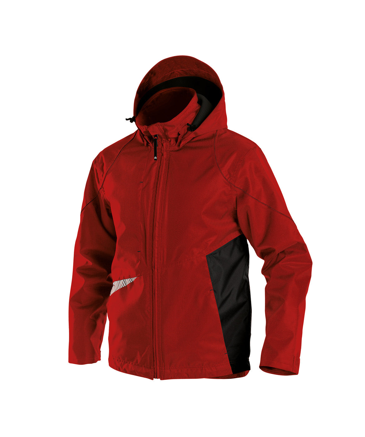 DASSY® Hyper Wasser- und winddichte Arbeitsjacke rot/schwarz