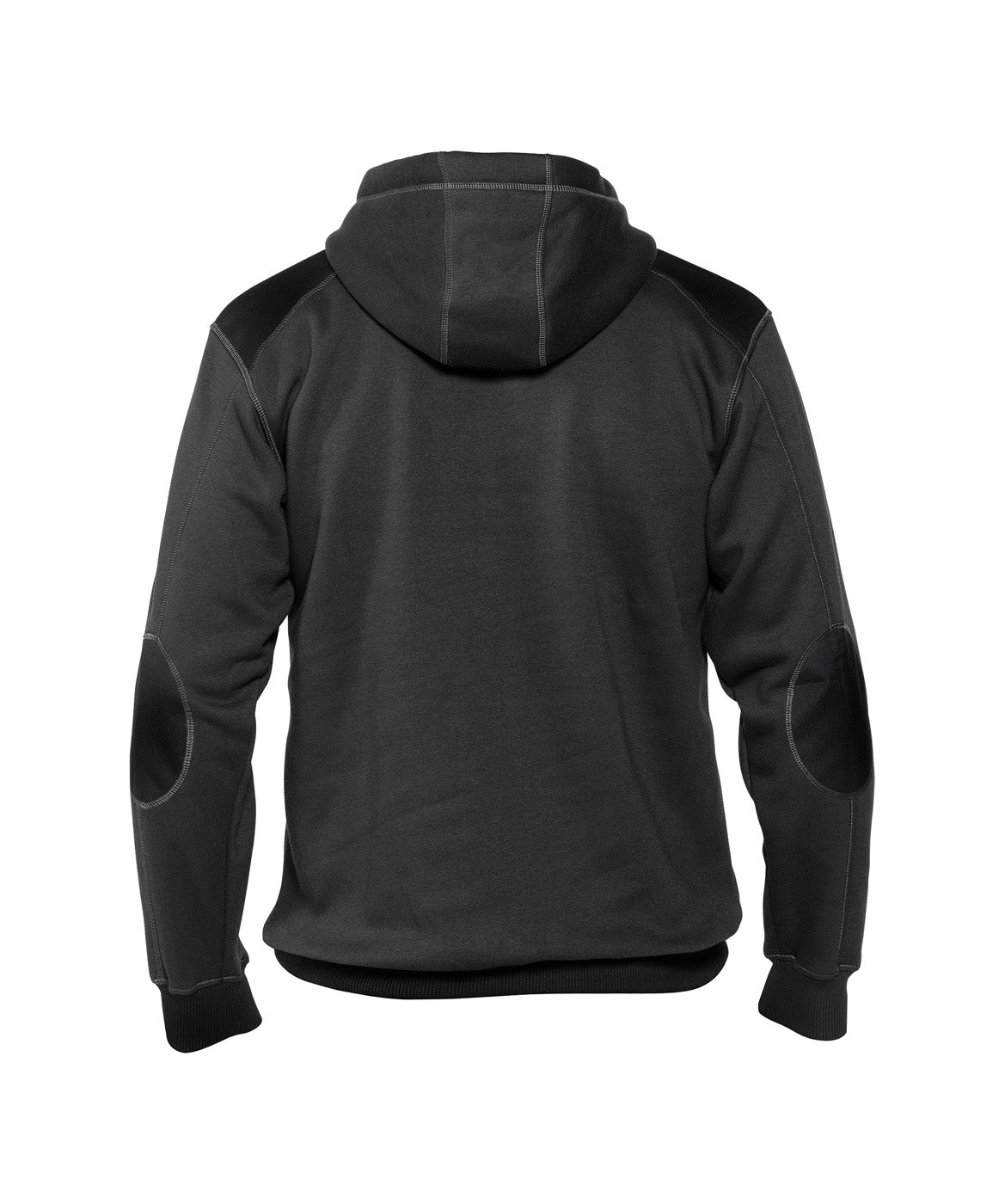 DASSY® Indy Kapuzensweatshirt verstärkt mit canvas anthrazitgrau/schwarz