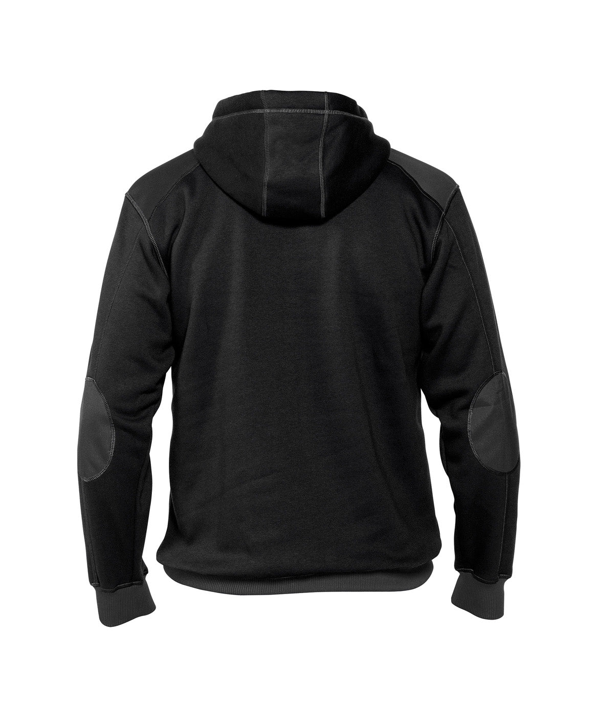 DASSY® Indy Kapuzensweatshirt verstärkt mit canvas schwarz/anthrazitgrau