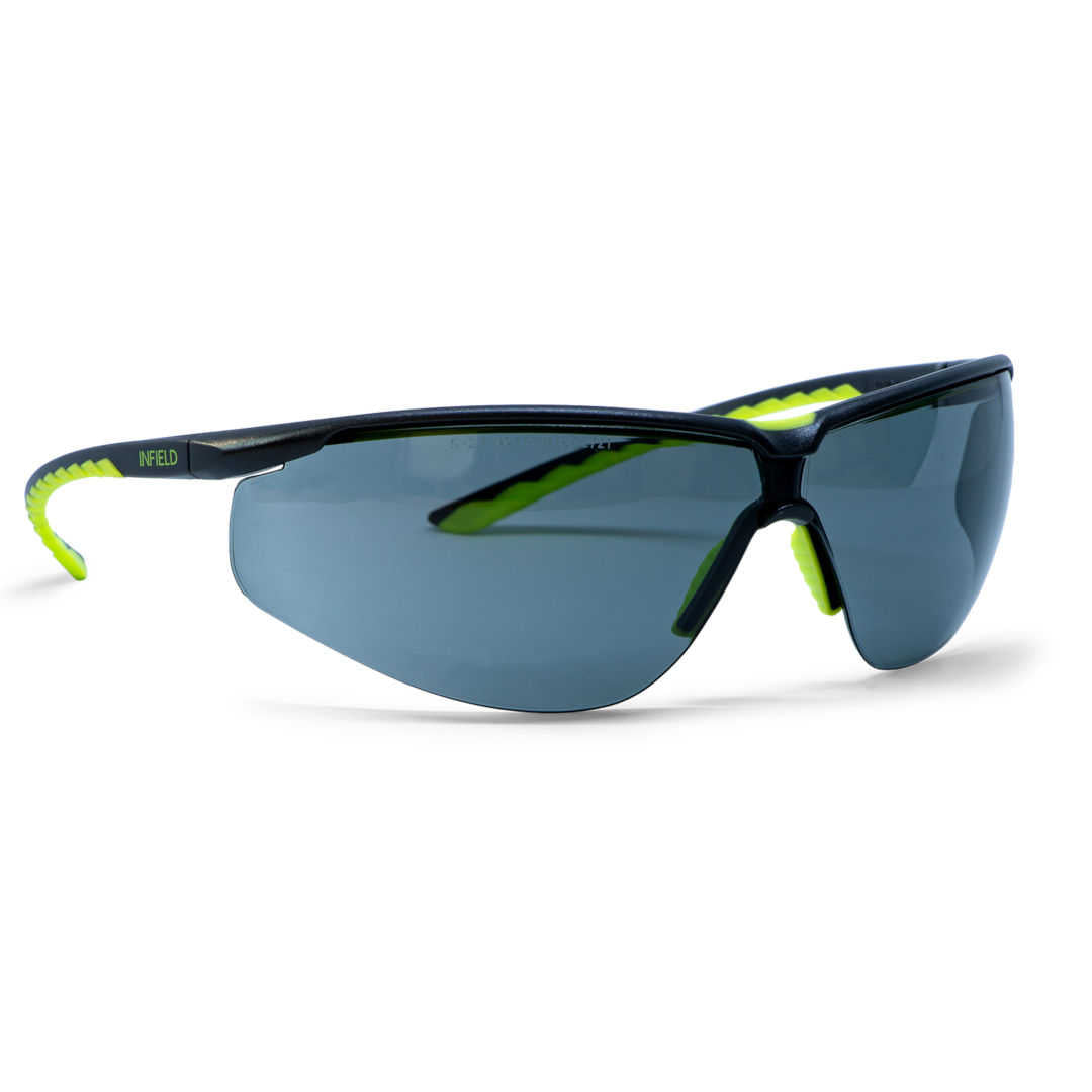 Infield Schutzbrille Levior Outdoor grau grün