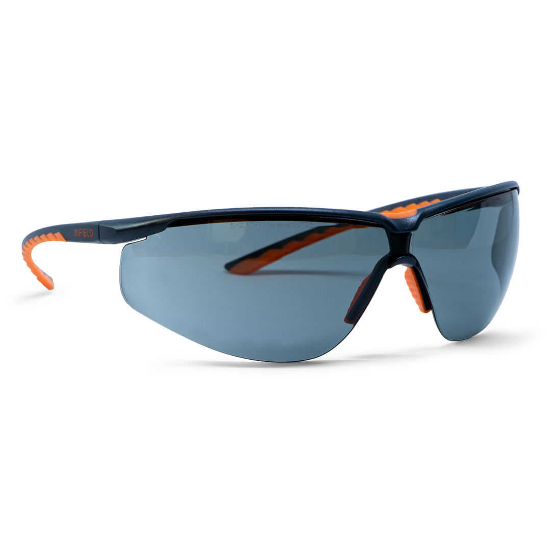 Infield Schutzbrille Levior Outdoor grau orange
