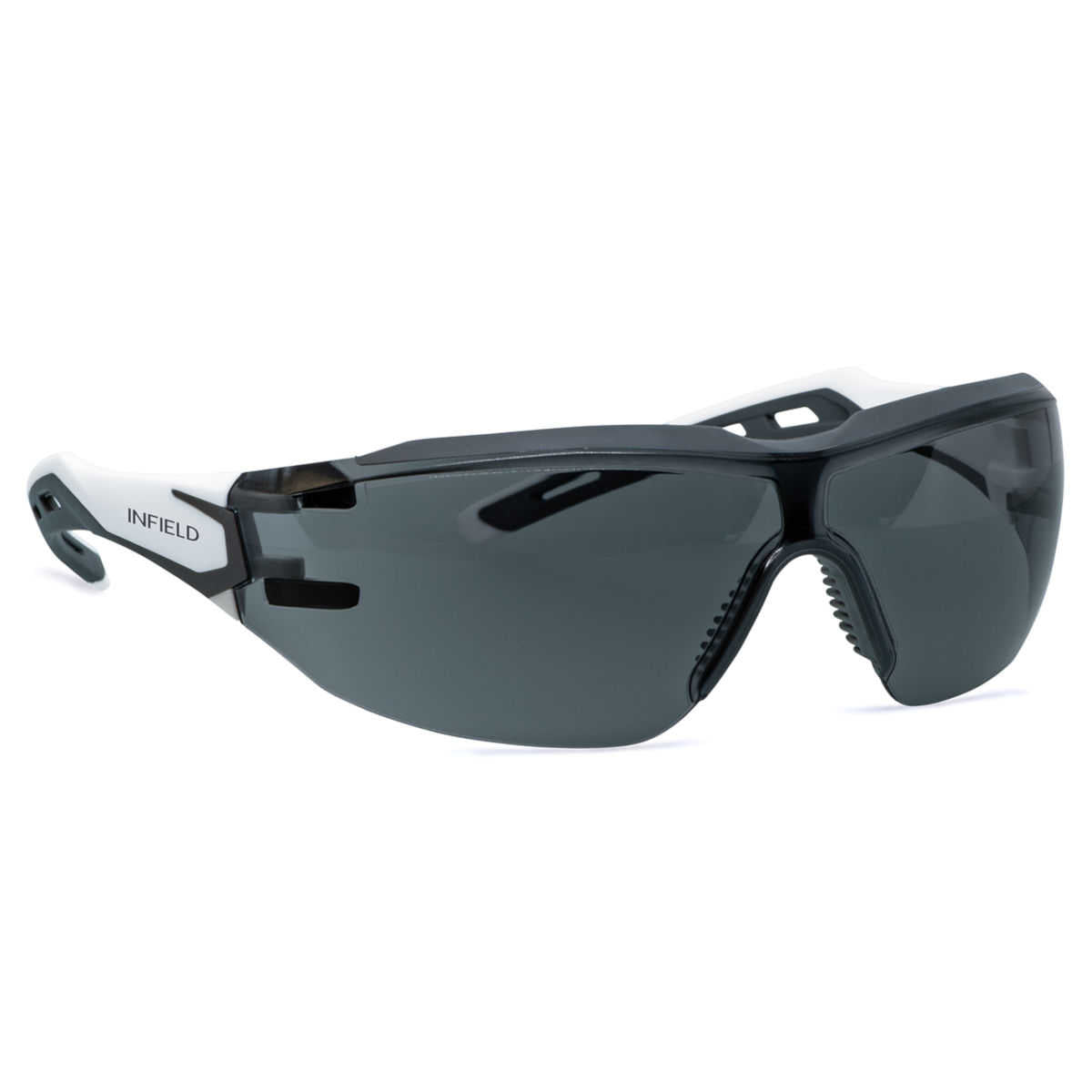 Infield Schutzbrille getönt Protor Outdoor weiß grau