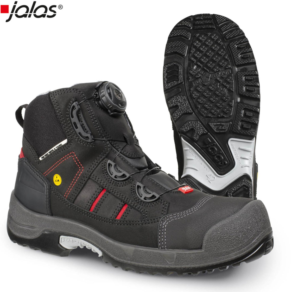 JALAS® 1718 Zenit Easyroll Sicherheitsstiefel S3 SRC
