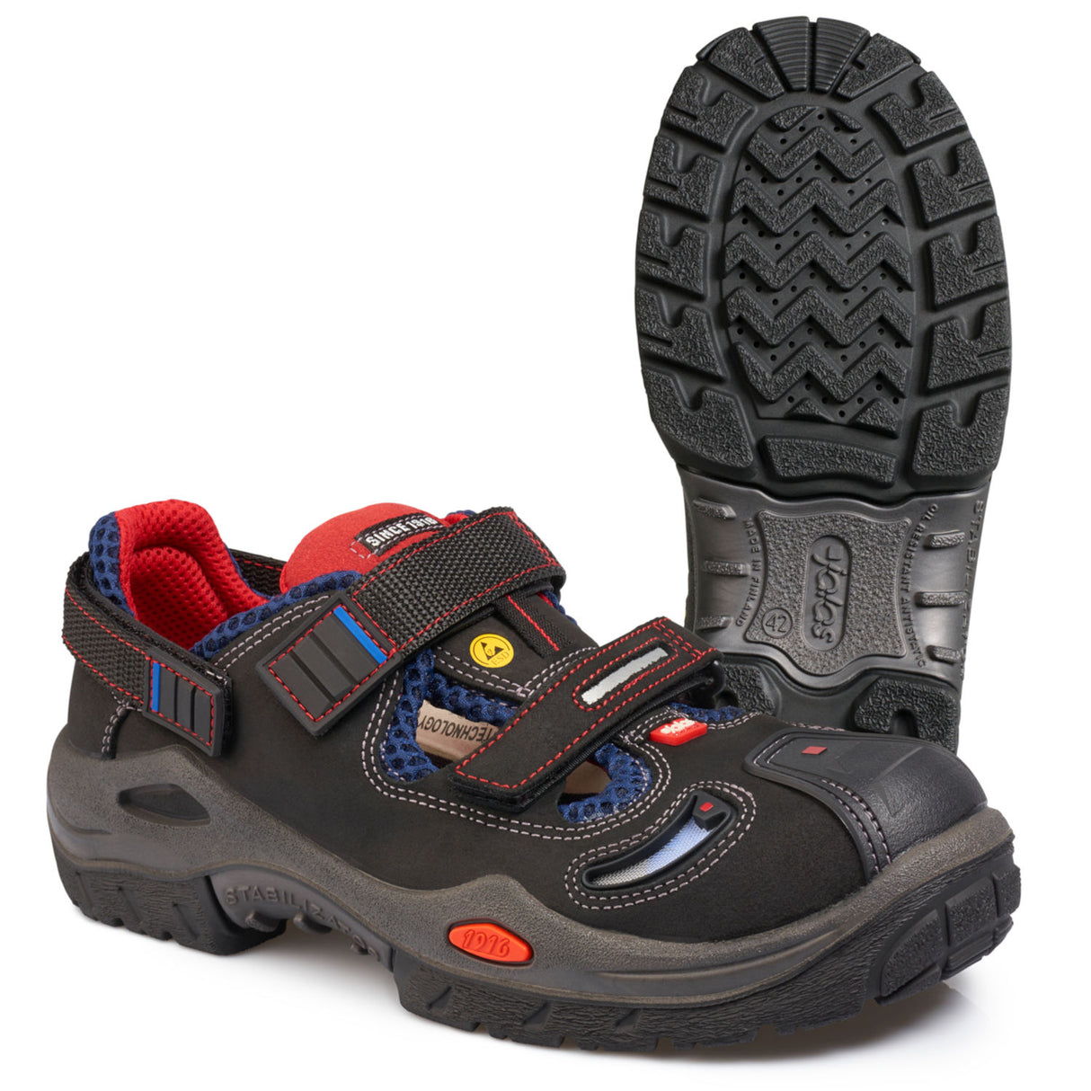 JALAS 3820R Respiro Sicherheitssandale S1 SRB