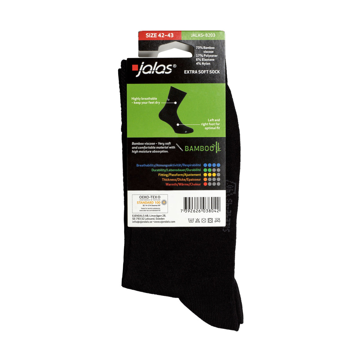 JALAS 8203 Strümpfe mit Bambus