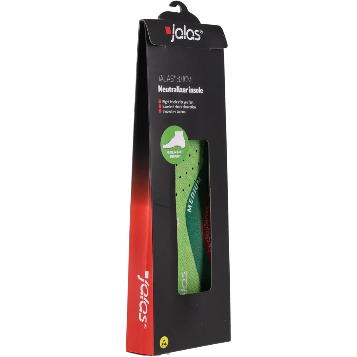 JALAS 8710m MEDIUM ARCH SUPPORT Einlegesohle für normales Fußgewölbe