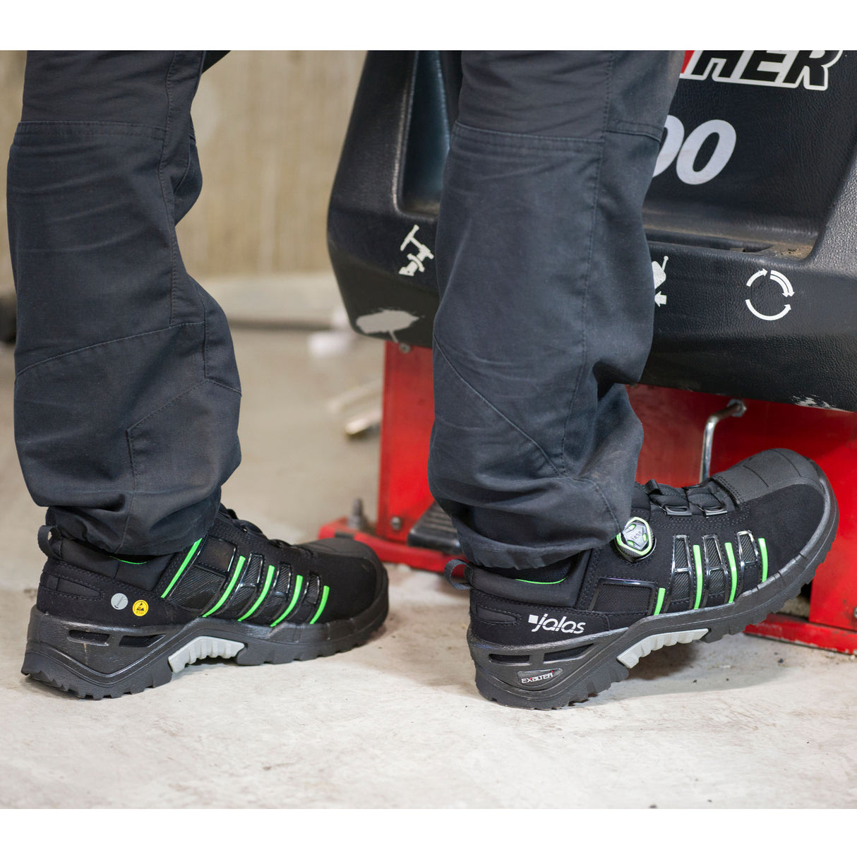 Jalas 9925 Exalter Sicherheitsschuhe S1 P BOA Drehverschluss