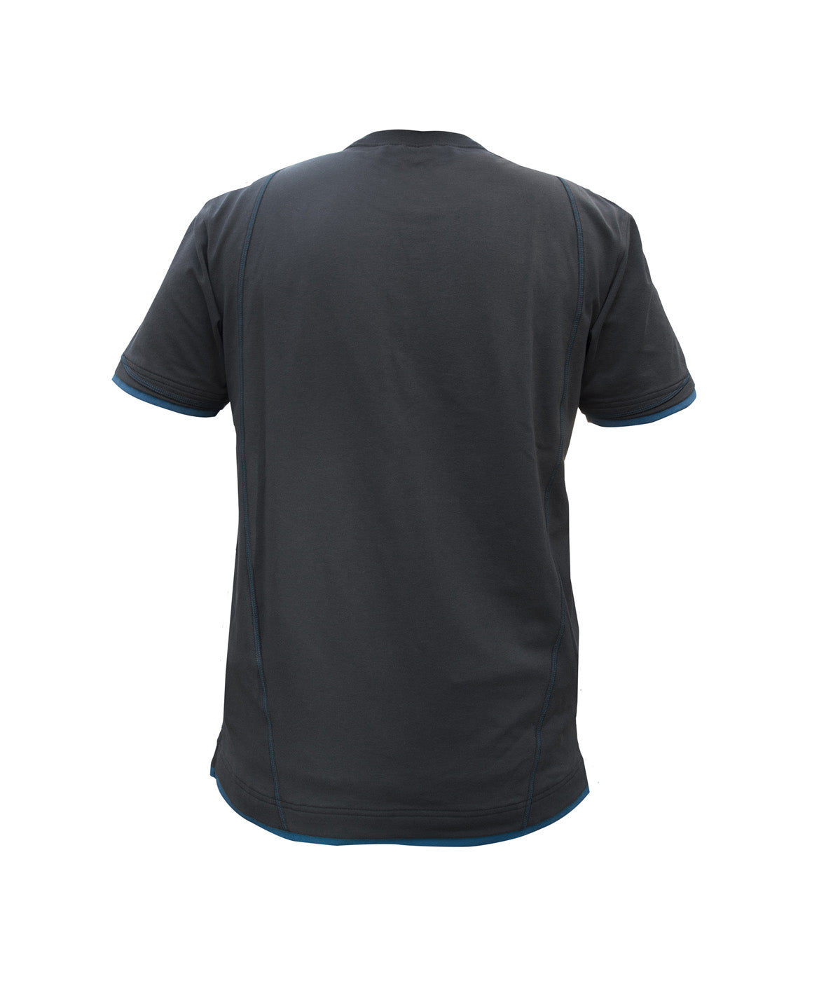 DASSY® Kinetic T-shirt anthrazitgrau/azurblau