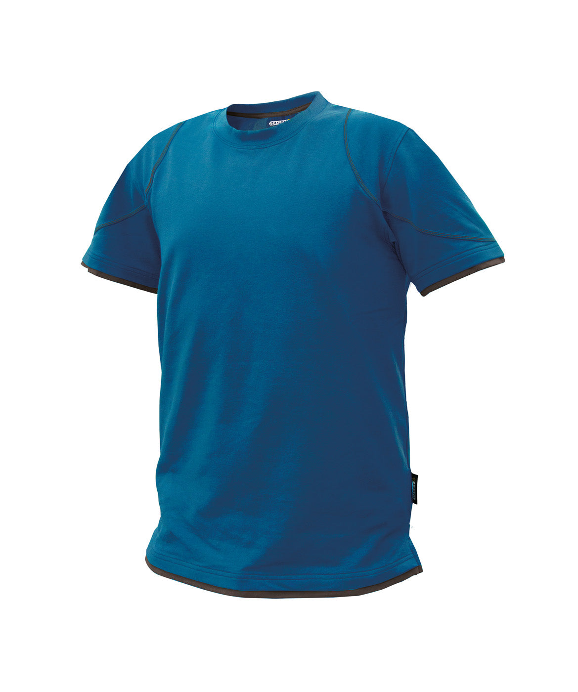 DASSY® Kinetic T-shirt azurblau/anthrazitgrau